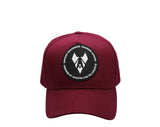 ACZ109 BURGUNDY BASEBALL CAP
