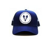 ACZ115 NAVY MESH TRUCKER CAP