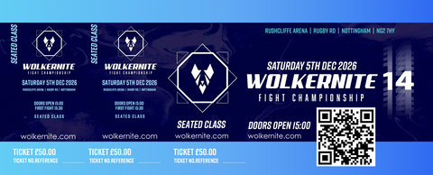 Wolkernite Fight Championship [ 14 ] - 5TH DEC 2026 | e-Tickets